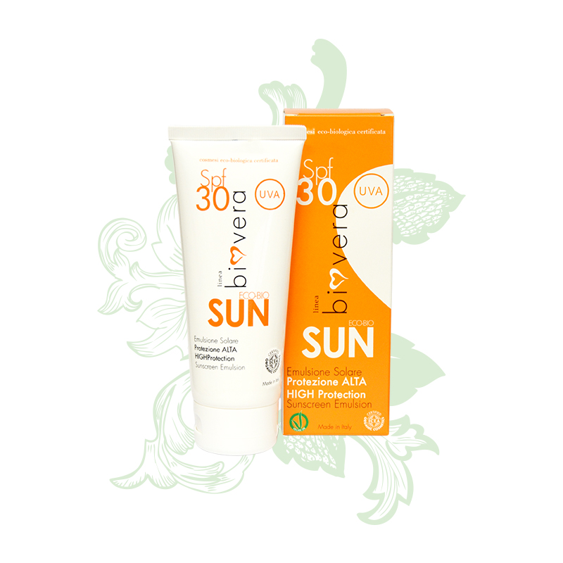 SUN HIGH Protection Sunscreen Emulsion - Cosmofarma - Made in