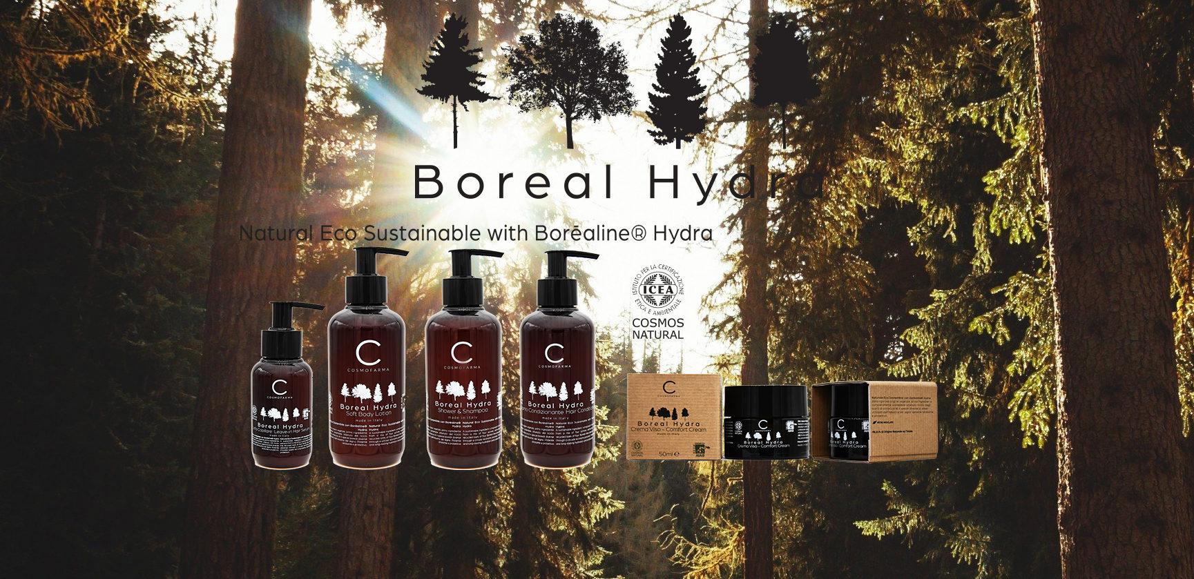 Boreal Hydra: eco-sustainable cosmetics